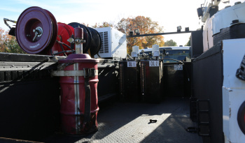 2020 Ford F550 IMT Mechanics Truck, 170k Miles, Diesel, Drawers, Lube Skid, Compressor, Weld Deck, 7500-22 Crane full