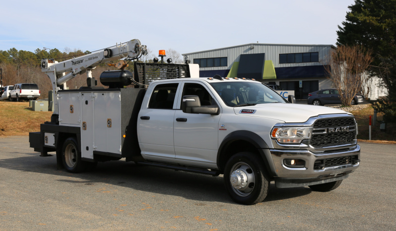 2024 Ram 5500 Service Truck, 4WD, Cummins Diesel, Crew Cab, Maintainer Mechanics Body, 84k Miles, Lincoln Welder full