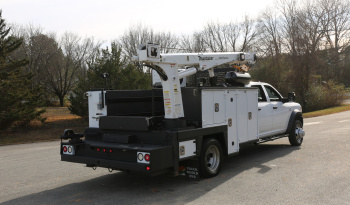 2024 Ram 5500 Service Truck, 4WD, Cummins Diesel, Crew Cab, Maintainer Mechanics Body, 84k Miles, Lincoln Welder full