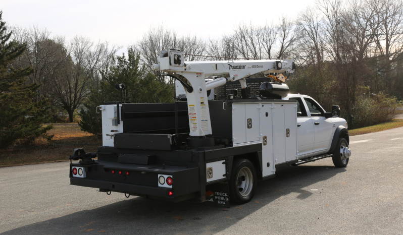 2024 Ram 5500 Service Truck, 4WD, Cummins Diesel, Crew Cab, Maintainer Mechanics Body, 84k Miles, Lincoln Welder full