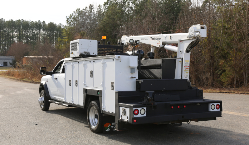 2024 Ram 5500 Service Truck, 4WD, Cummins Diesel, Crew Cab, Maintainer Mechanics Body, 84k Miles, Lincoln Welder full