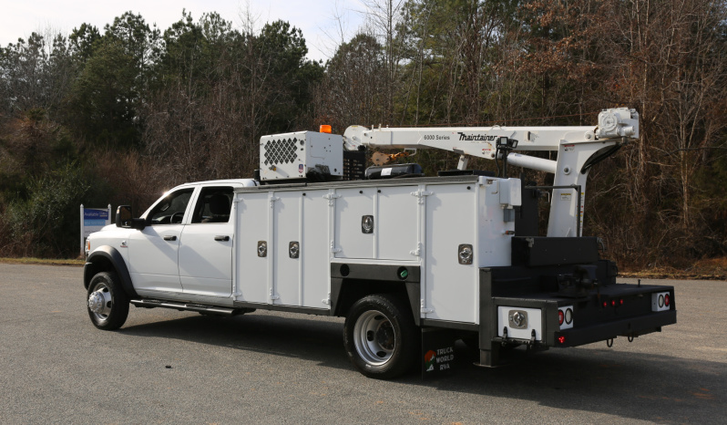 2024 Ram 5500 Service Truck, 4WD, Cummins Diesel, Crew Cab, Maintainer Mechanics Body, 84k Miles, Lincoln Welder full
