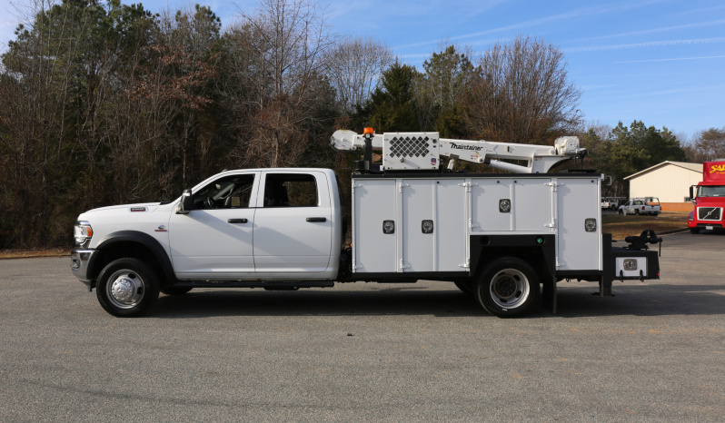 2024 Ram 5500 Service Truck, 4WD, Cummins Diesel, Crew Cab, Maintainer Mechanics Body, 84k Miles, Lincoln Welder full