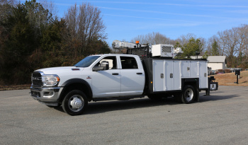 2024 Ram 5500 Service Truck, 4WD, Cummins Diesel, Crew Cab, Maintainer Mechanics Body, 84k Miles, Lincoln Welder full