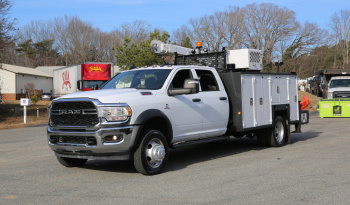 2024 Ram 5500 Service Truck, 4WD, Cummins Diesel, Crew Cab, Maintainer Mechanics Body, 84k Miles, Lincoln Welder full