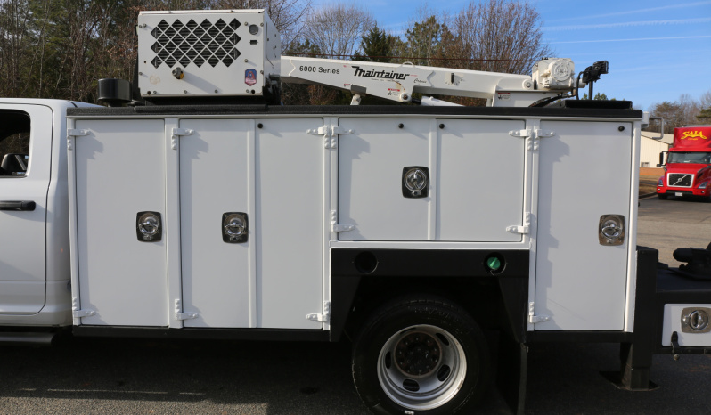 2024 Ram 5500 Service Truck, 4WD, Cummins Diesel, Crew Cab, Maintainer Mechanics Body, 84k Miles, Lincoln Welder full