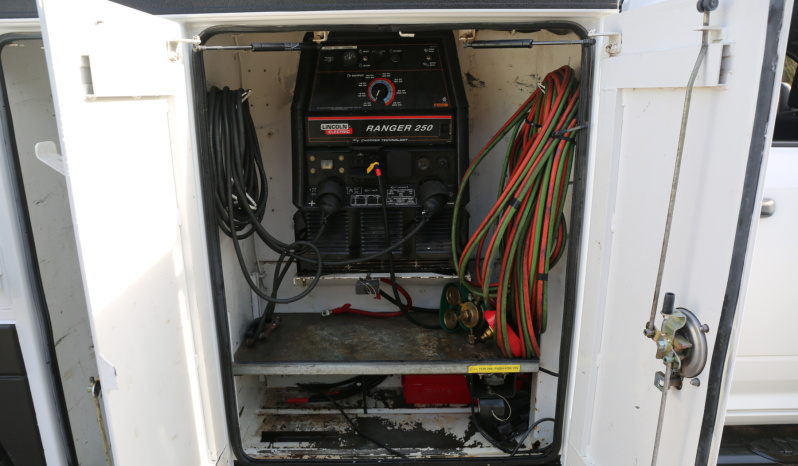 2024 Ram 5500 Service Truck, 4WD, Cummins Diesel, Crew Cab, Maintainer Mechanics Body, 84k Miles, Lincoln Welder full