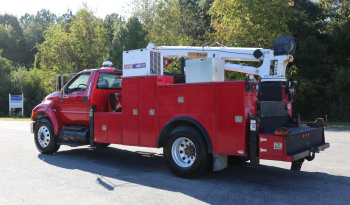 2008 Ford F750, 14′ Stellar Service Body, 14528 Stellar Crane, Cat C7, 206k Miles full