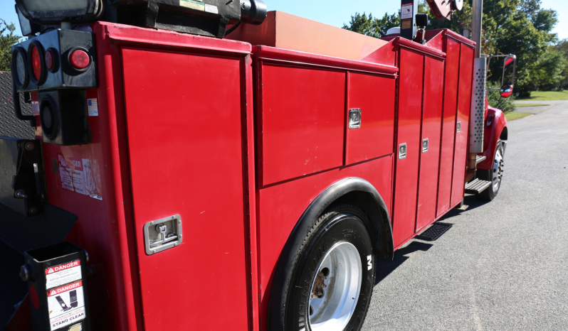 2008 Ford F750, 14′ Stellar Service Body, 14528 Stellar Crane, Cat C7, 206k Miles full