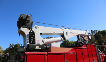 2008 Ford F750, 14′ Stellar Service Body, 14528 Stellar Crane, Cat C7, 206k Miles full