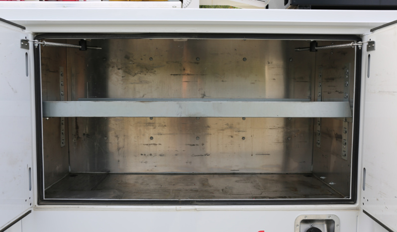2021 Ford F600 Service Truck, 4WD, 7.3 V8 Gas, Stellar TMAX 11′ Mechanics Bed, 98k Miles, 7621 Crane, Welder, Drawers full