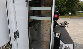 2021 Ford F600 Service Truck, 4WD, 7.3 V8 Gas, Stellar TMAX 11′ Mechanics Bed, 98k Miles, 7621 Crane, Welder, Drawers full