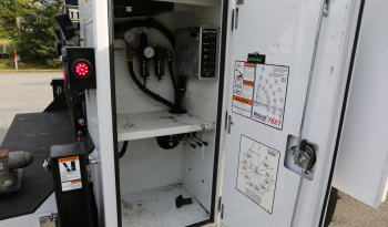 2021 Ford F600 Service Truck, 4WD, 7.3 V8 Gas, Stellar TMAX 11′ Mechanics Bed, 98k Miles, 7621 Crane, Welder, Drawers full