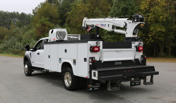 2021 Ford F-550 Service Truck, Extended Cab, 117k Miles, Diesel, Stellar 7621 Crane, 2WD full
