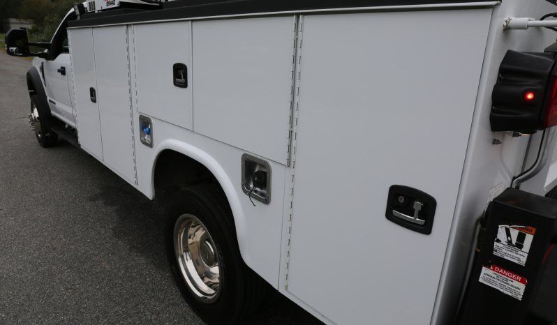 2021 Ford F-550 Service Truck, Extended Cab, 117k Miles, Diesel, Stellar 7621 Crane, 2WD full