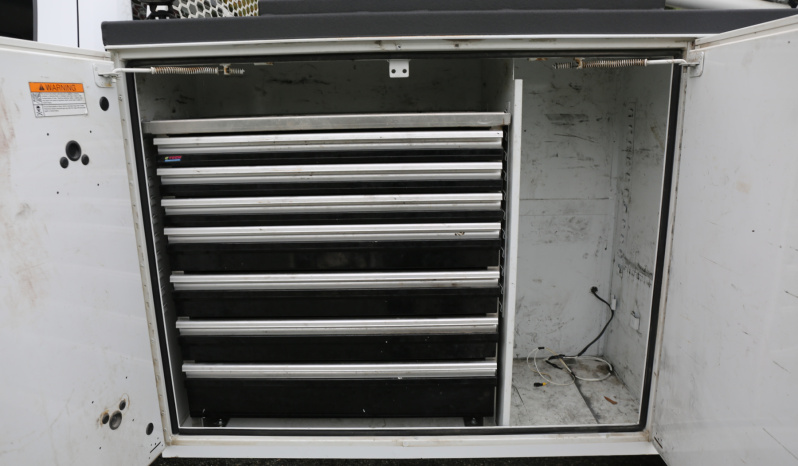 2021 Ford F-550 Service Truck, Extended Cab, 117k Miles, Diesel, Stellar 7621 Crane, 2WD full