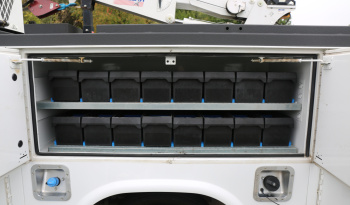 2021 Ford F-550 Service Truck, Extended Cab, 117k Miles, Diesel, Stellar 7621 Crane, 2WD full