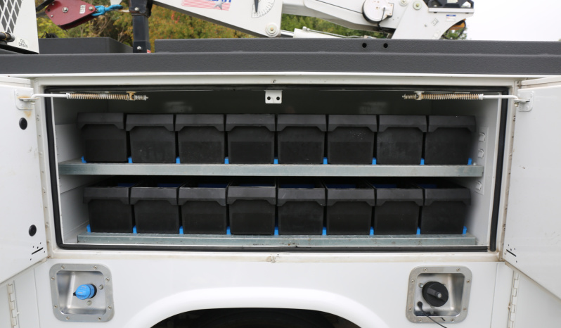 2021 Ford F-550 Service Truck, Extended Cab, 117k Miles, Diesel, Stellar 7621 Crane, 2WD full