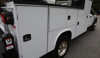 2021 Ford F-550 Service Truck, Extended Cab, 117k Miles, Diesel, Stellar 7621 Crane, 2WD full