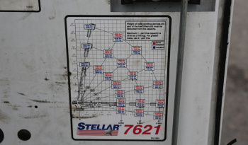 2021 Ford F-550 Service Truck, Extended Cab, 117k Miles, Diesel, Stellar 7621 Crane, 2WD full