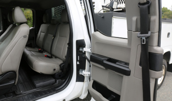 2021 Ford F-550 Service Truck, Extended Cab, 117k Miles, Diesel, Stellar 7621 Crane, 2WD full