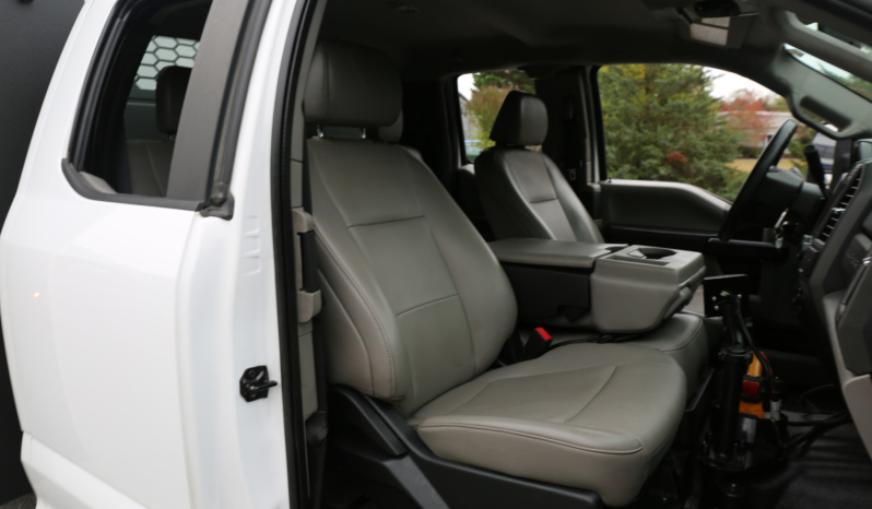 2021 Ford F-550 Service Truck, Extended Cab, 117k Miles, Diesel, Stellar 7621 Crane, 2WD full