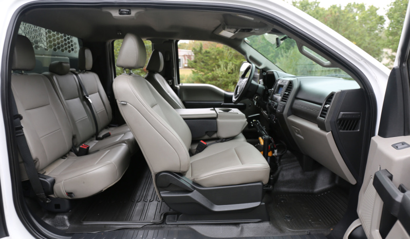 2021 Ford F-550 Service Truck, Extended Cab, 117k Miles, Diesel, Stellar 7621 Crane, 2WD full