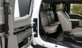 2021 Ford F-550 Service Truck, Extended Cab, 117k Miles, Diesel, Stellar 7621 Crane, 2WD full