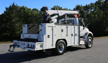 2018 International 4400, Cummins 6.7, Under CDL, Air Ride, 11k Tiger Crane, 11′ STI Service Body, 157k Miles full