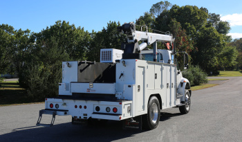 2018 International 4400, Cummins 6.7, Under CDL, Air Ride, 11k Tiger Crane, 11′ STI Service Body, 157k Miles full