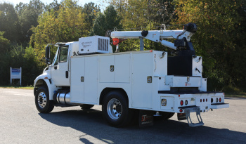 2018 International 4400, Cummins 6.7, Under CDL, Air Ride, 11k Tiger Crane, 11′ STI Service Body, 157k Miles full