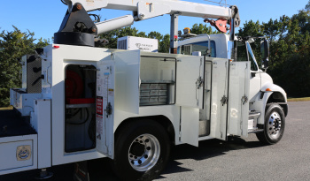 2018 International 4400, Cummins 6.7, Under CDL, Air Ride, 11k Tiger Crane, 11′ STI Service Body, 157k Miles full