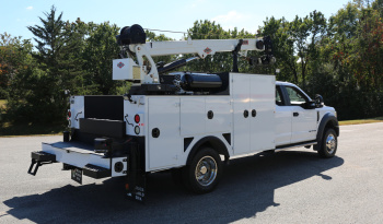 2022 Ford F-550 Service Truck, Extended Cab, IMT 7500-22 Series Crane, 4WD, Diesel, 35k Miles full
