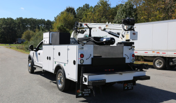 2022 Ford F-550 Service Truck, Extended Cab, IMT 7500-22 Series Crane, 4WD, Diesel, 35k Miles full