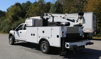 2022 Ford F-550 Service Truck, Extended Cab, IMT 7500-22 Series Crane, 4WD, Diesel, 35k Miles full