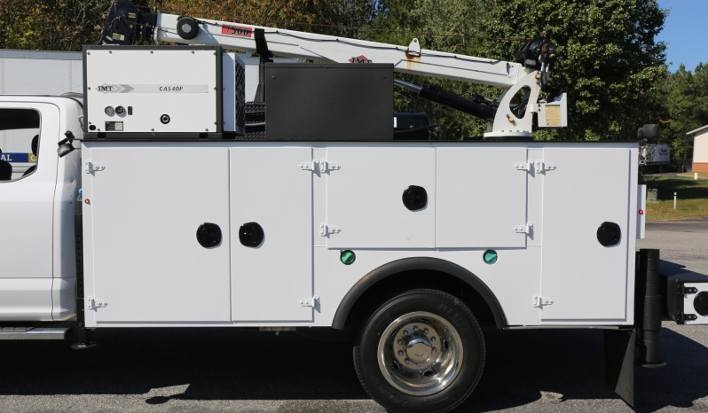 2022 Ford F-550 Service Truck, Extended Cab, IMT 7500-22 Series Crane, 4WD, Diesel, 35k Miles full