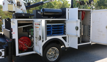 2022 Ford F-550 Service Truck, Extended Cab, IMT 7500-22 Series Crane, 4WD, Diesel, 35k Miles full