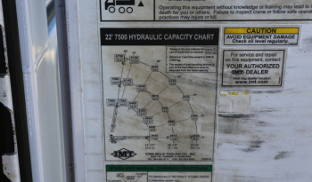 2022 Ford F-550 Service Truck, Extended Cab, IMT 7500-22 Series Crane, 4WD, Diesel, 35k Miles full
