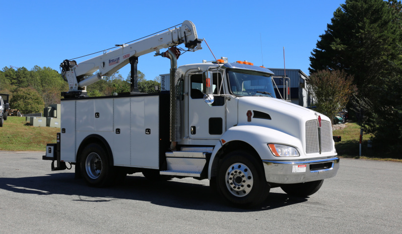 2022 Kenworth T270, Under CDL, Air Ride, Stellar 12630 Crane, 158k Miles, One Owner full