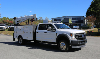 2022 Ford F550 Crew Cab Mechanics Truck, Stellar TMAX Service Body, Drawers, Compressor, 7621 Crane, 46k Miles, 1 Owner full
