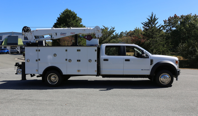 2022 Ford F550 Crew Cab Mechanics Truck, Stellar TMAX Service Body, Drawers, Compressor, 7621 Crane, 46k Miles, 1 Owner full