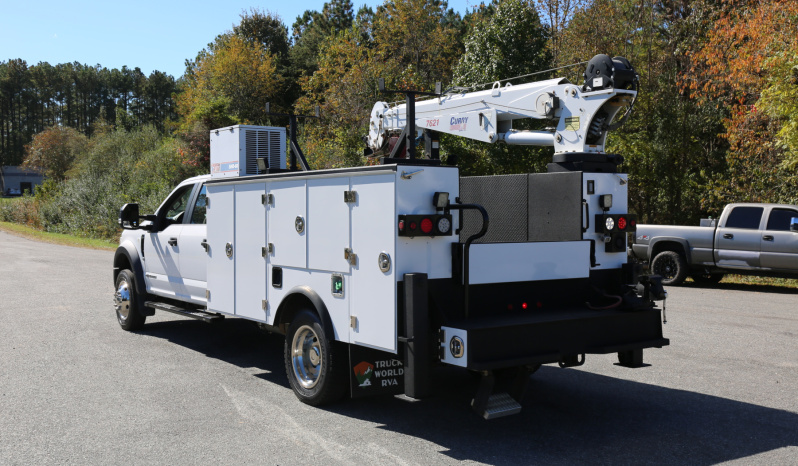 2022 Ford F550 Crew Cab Mechanics Truck, Stellar TMAX Service Body, Drawers, Compressor, 7621 Crane, 46k Miles, 1 Owner full