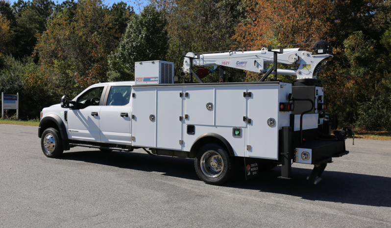 2022 Ford F550 Crew Cab Mechanics Truck, Stellar TMAX Service Body, Drawers, Compressor, 7621 Crane, 46k Miles, 1 Owner full