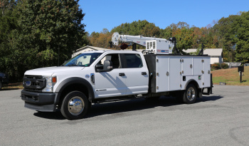 2022 Ford F550 Crew Cab Mechanics Truck, Stellar TMAX Service Body, Drawers, Compressor, 7621 Crane, 46k Miles, 1 Owner full