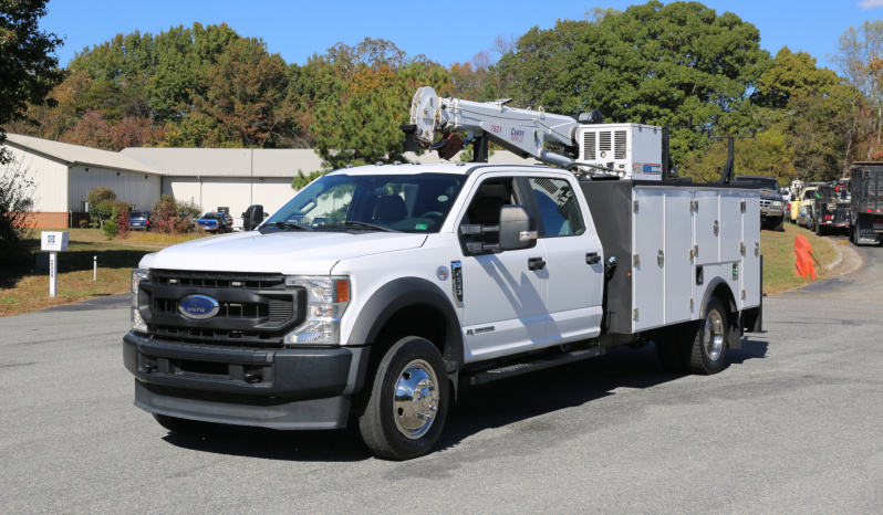 2022 Ford F550 Crew Cab Mechanics Truck, Stellar TMAX Service Body, Drawers, Compressor, 7621 Crane, 46k Miles, 1 Owner full