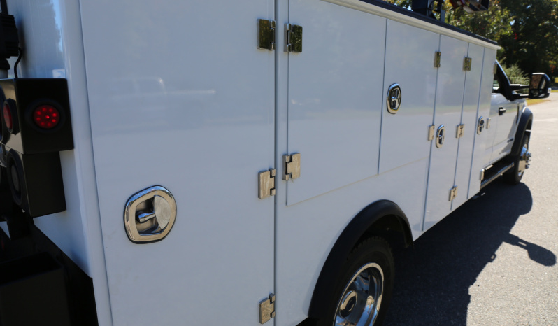 2022 Ford F550 Crew Cab Mechanics Truck, Stellar TMAX Service Body, Drawers, Compressor, 7621 Crane, 46k Miles, 1 Owner full