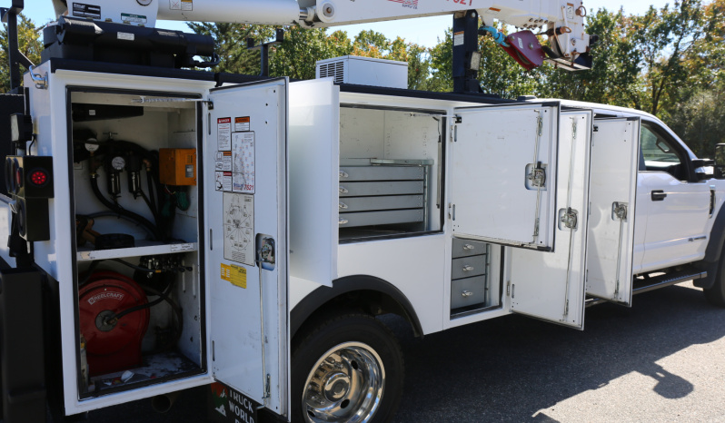 2022 Ford F550 Crew Cab Mechanics Truck, Stellar TMAX Service Body, Drawers, Compressor, 7621 Crane, 46k Miles, 1 Owner full