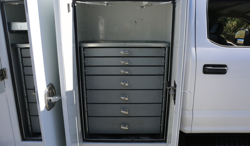 2022 Ford F550 Crew Cab Mechanics Truck, Stellar TMAX Service Body, Drawers, Compressor, 7621 Crane, 46k Miles, 1 Owner full