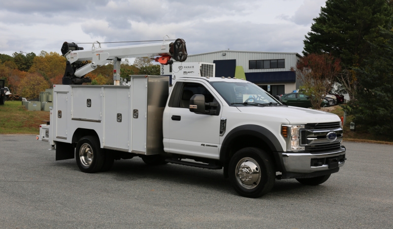 2018 Ford F550 Service Truck, STI Mechanics Body, 8600 Tiger Crane, Compressor, Diesel, 173k Miles full