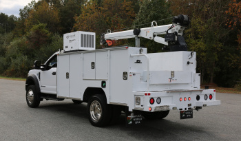 2018 Ford F550 Service Truck, STI Mechanics Body, 8600 Tiger Crane, Compressor, Diesel, 173k Miles full